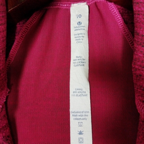 Lululemon Define Jacket 10 Jacquard Berry Magenta - Picture 7 of 8